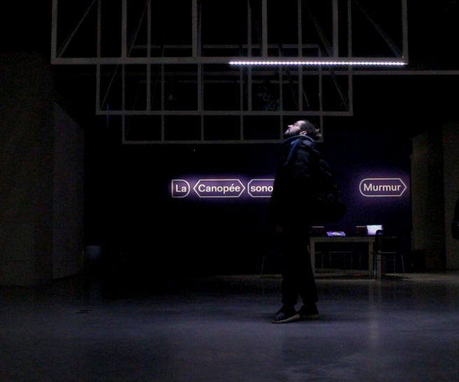 La Canopée sonore Chevalvert Julia Puyo